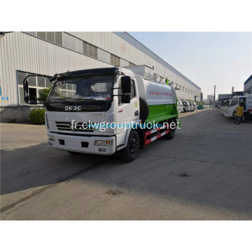 Dongfeng 4x2 Hang camion à ordures de compression de type baril